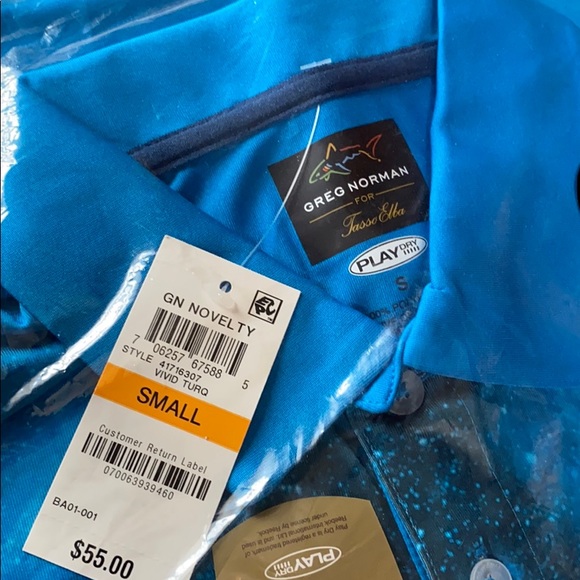 Greg Norman size Small Play dry shirts - Picture 2 of 3